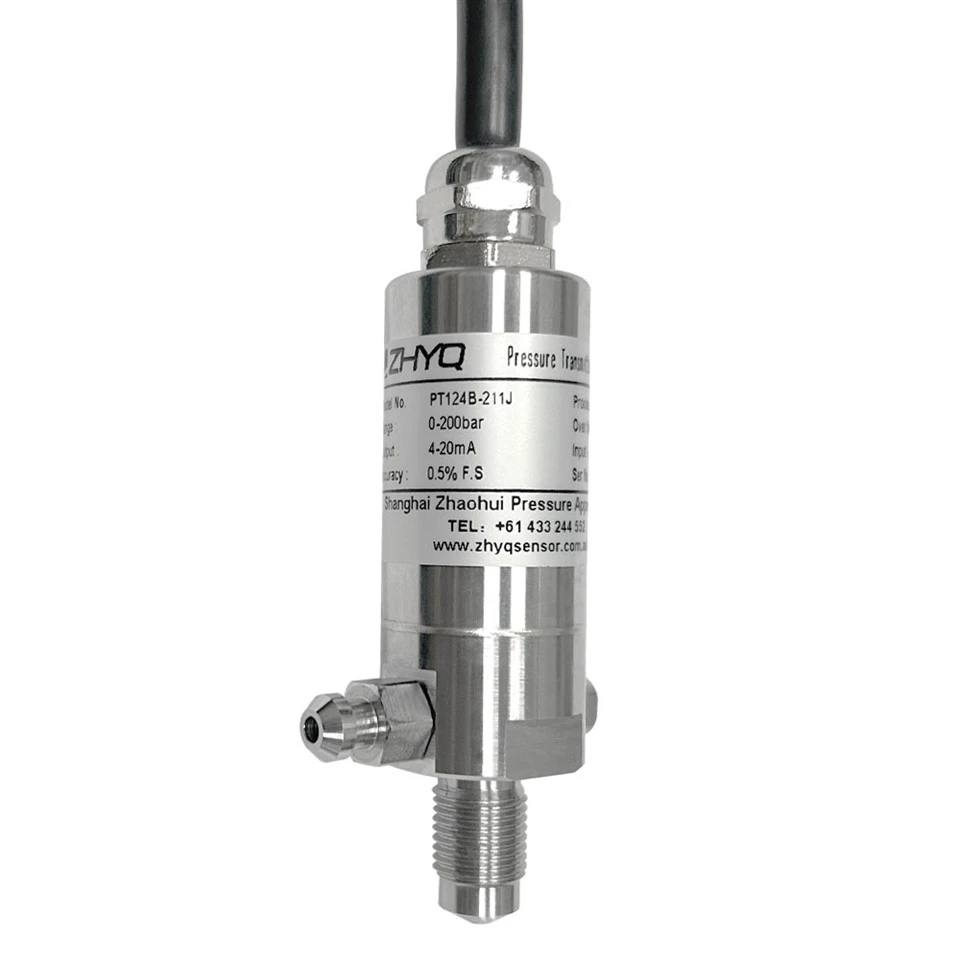 Pressure Transmitter with Pressure Relief